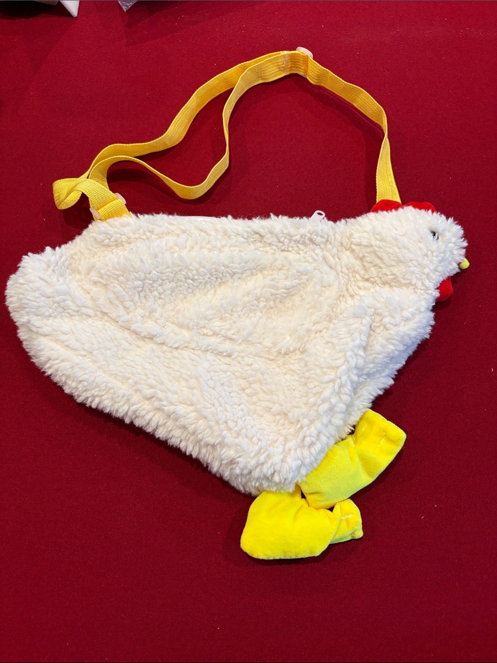 Chicken Crossbody Bag Whimsical
17” long